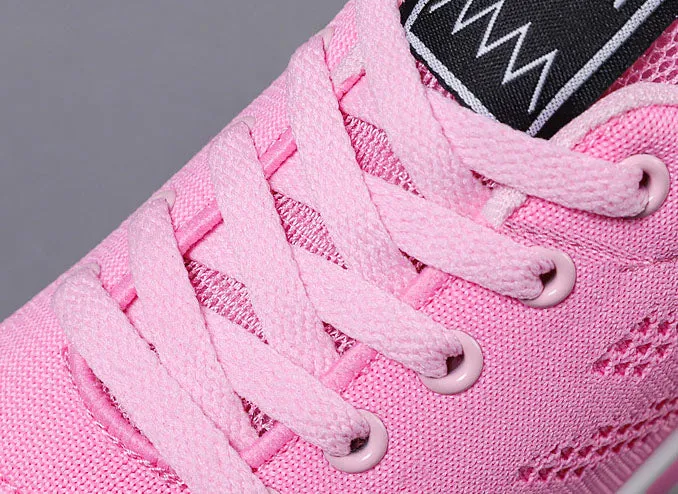 Stylish Women's Running Sneakers with Breathable Mesh and Air Cushion Sole