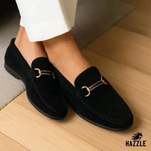 Suede Black Loafer - 02