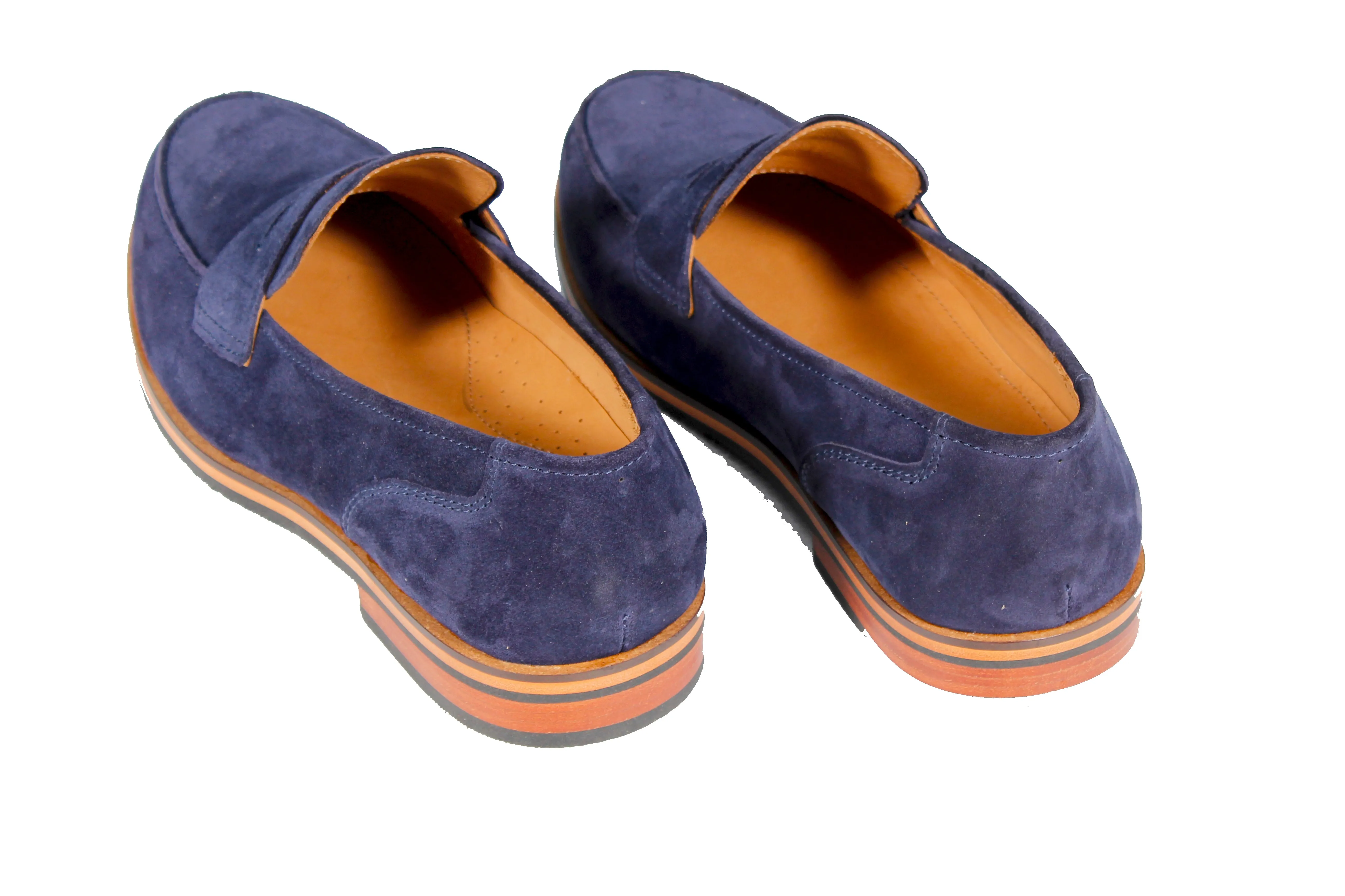 Suede Penny Loafers