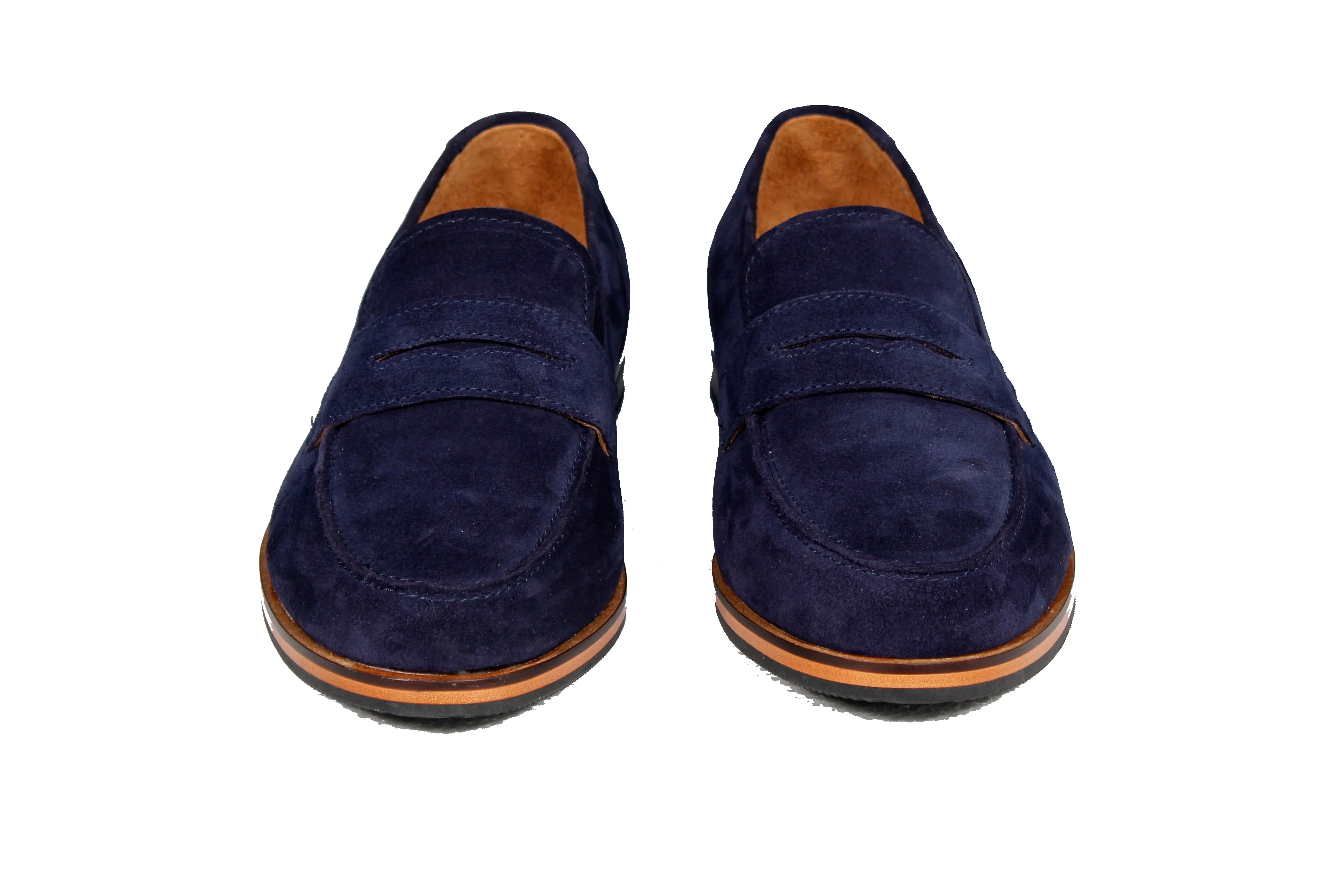Suede Penny Loafers