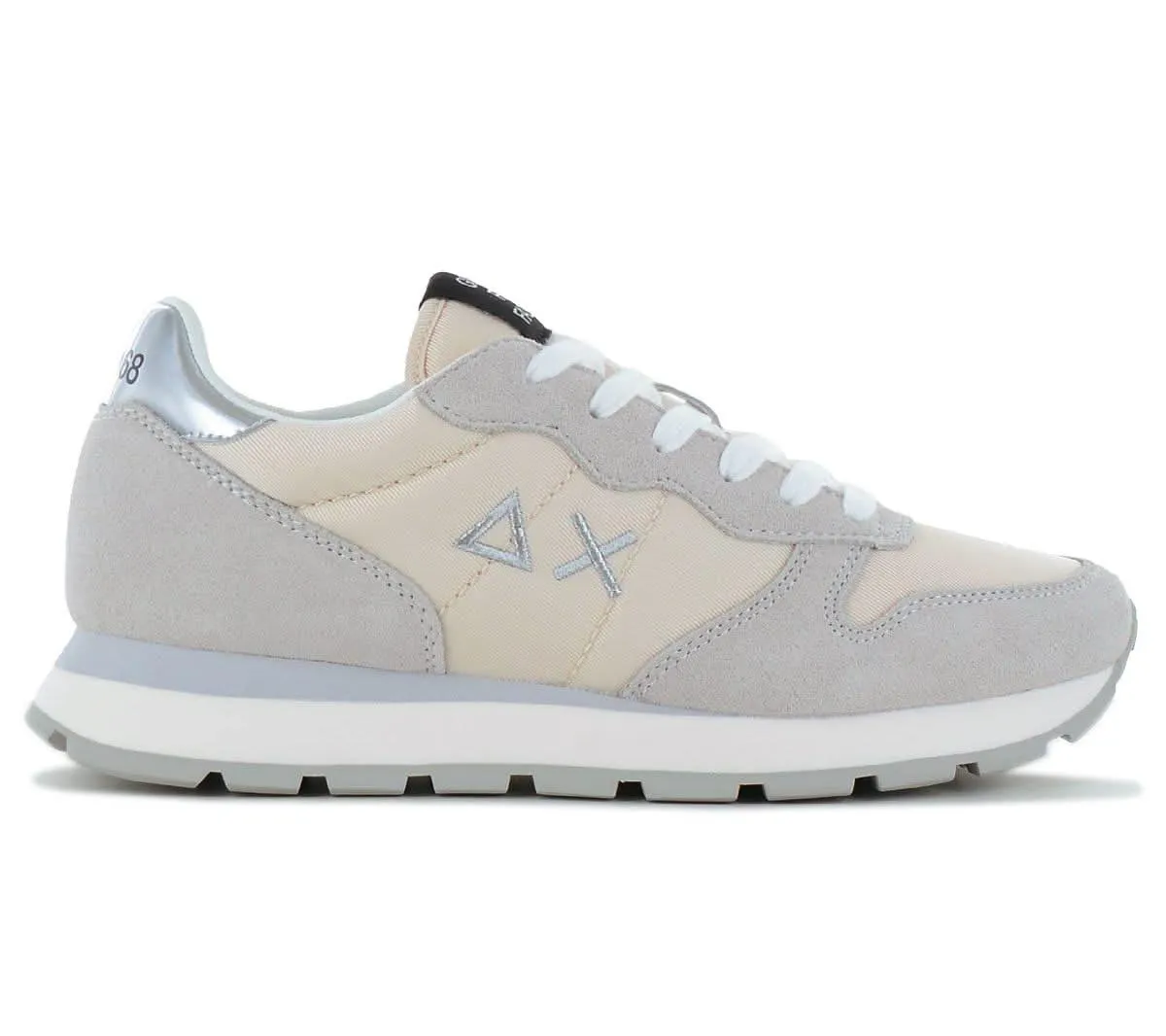 SUN68 Ally Gold Silver - Damen Sneakers Schuhe Beige Z44202-31