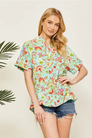 Tammy Floral Dolman Top