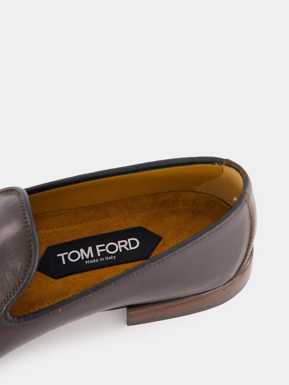 Tassel-Detail Leather Loafers