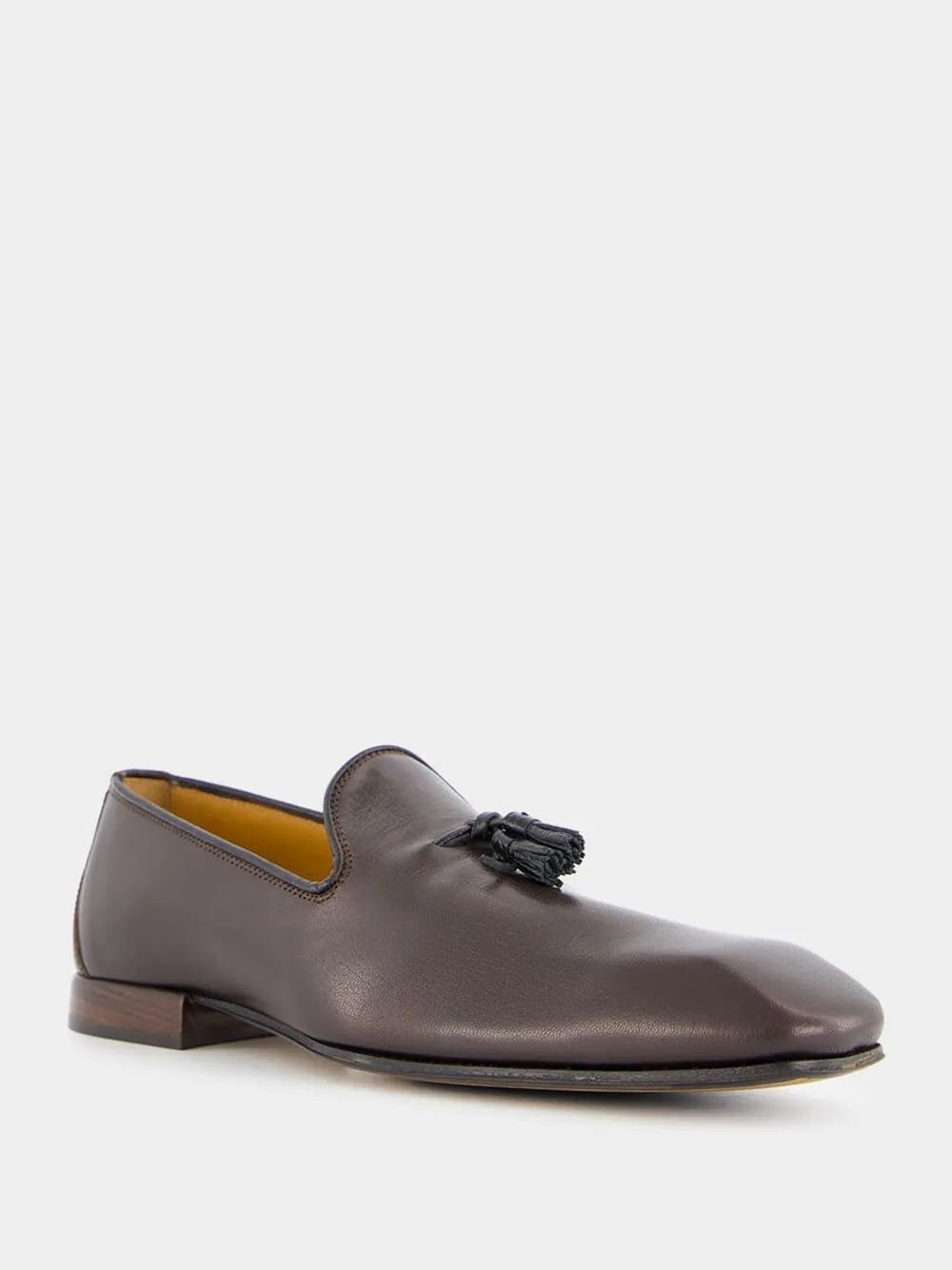 Tassel-Detail Leather Loafers