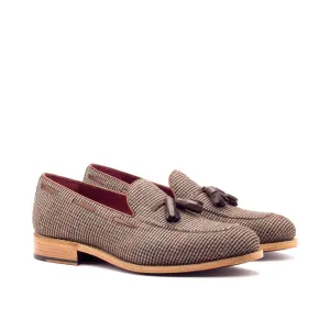 Tassel Loafer in Tweed