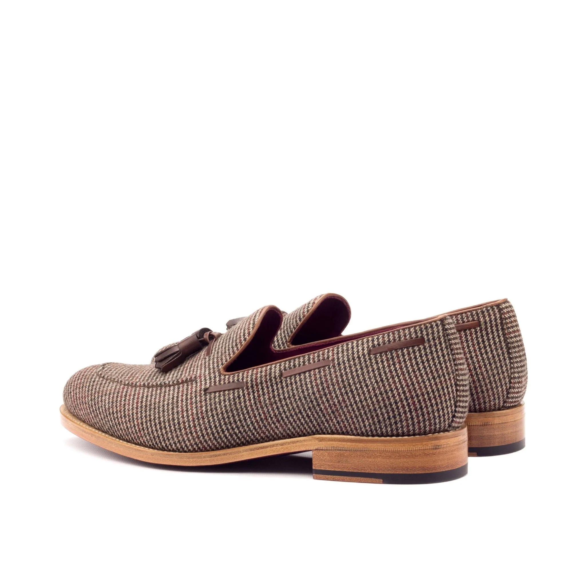 Tassel Loafer in Tweed