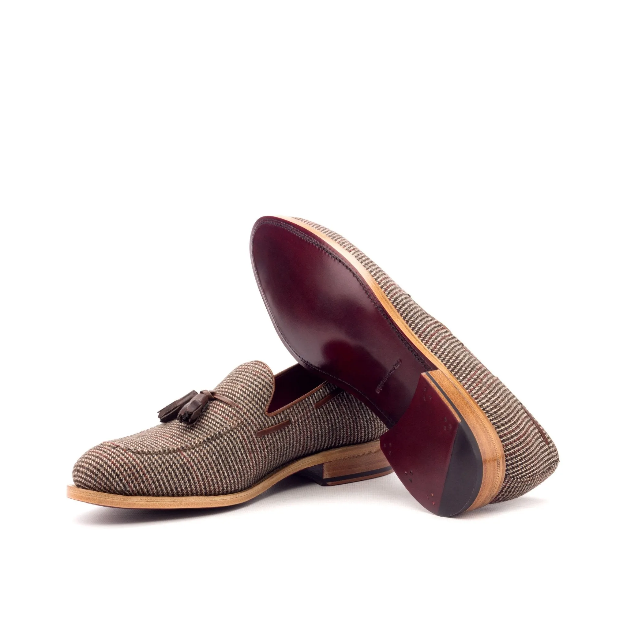 Tassel Loafer in Tweed