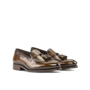 Tassel Loafer Tobacco Patina Box Calf