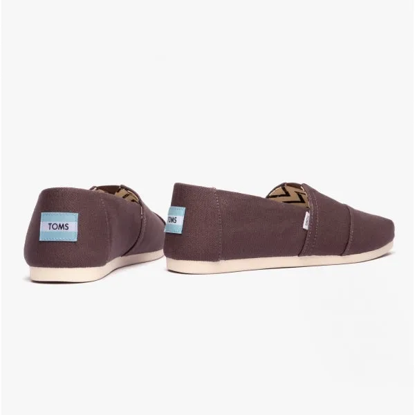 TOMS ALPARGATA Mens Canvas Espadrille Grey