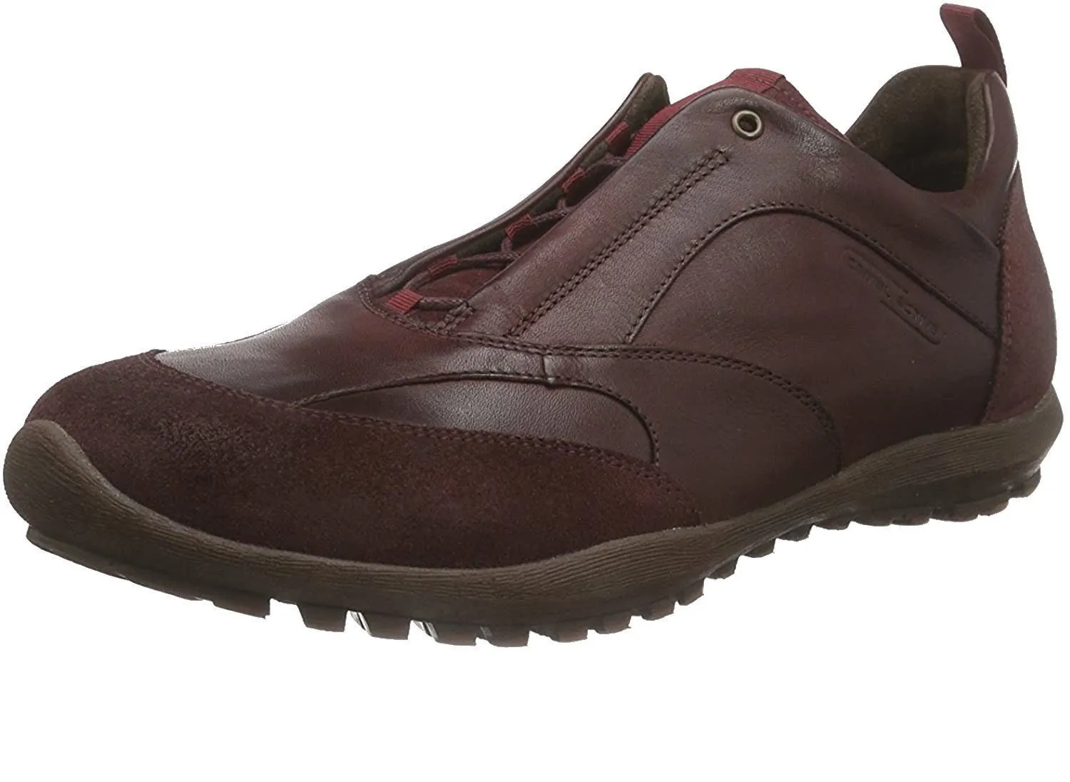 'Trail' men's lace-up sneaker - Red