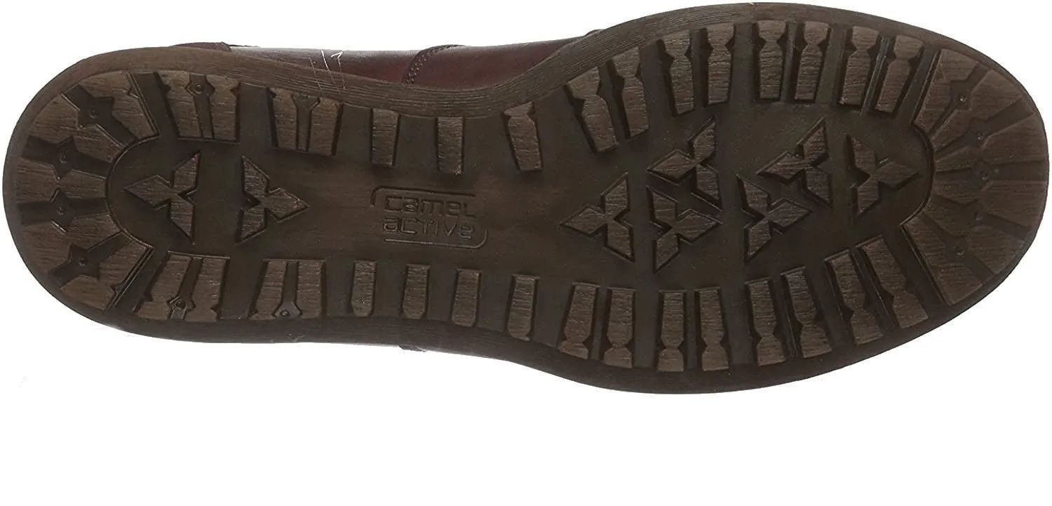 'Trail' men's lace-up sneaker - Red