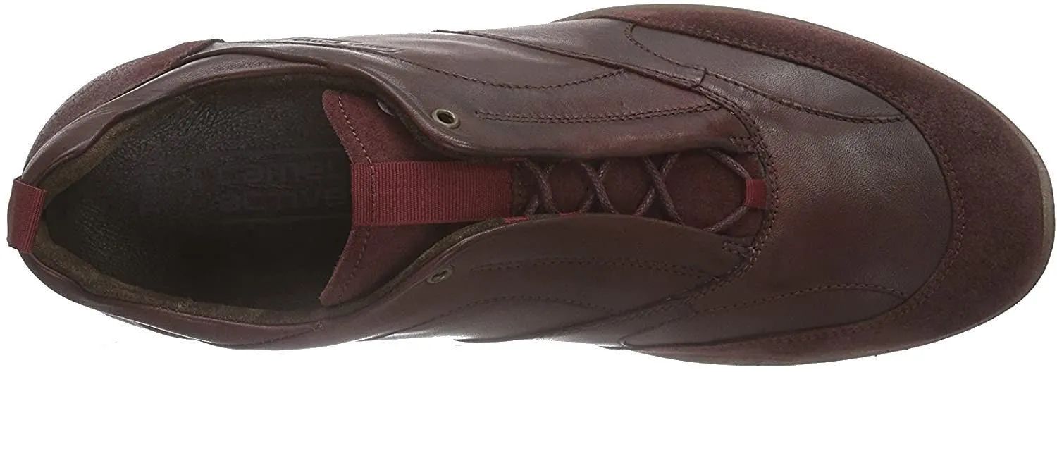 'Trail' men's lace-up sneaker - Red