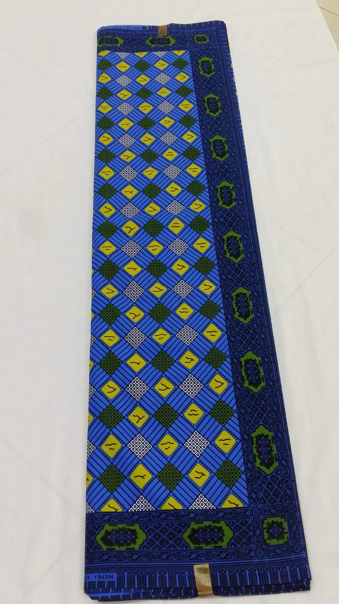Trendy Designed Original  Fabrics With Unique Blue Color Combination
