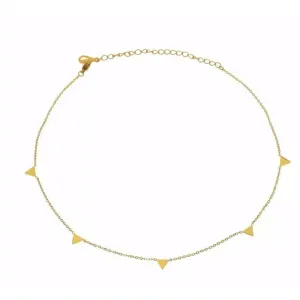 Triangle Gold Choker