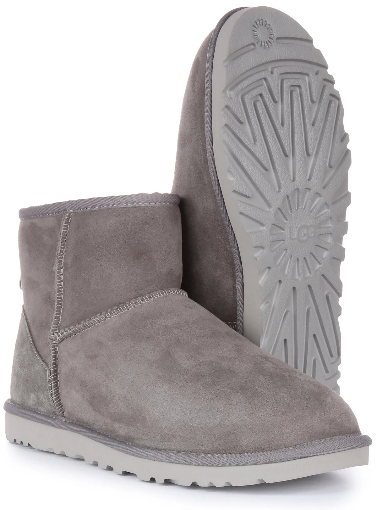 Ugg Australia M Classic Mini In Dark Grey For Men