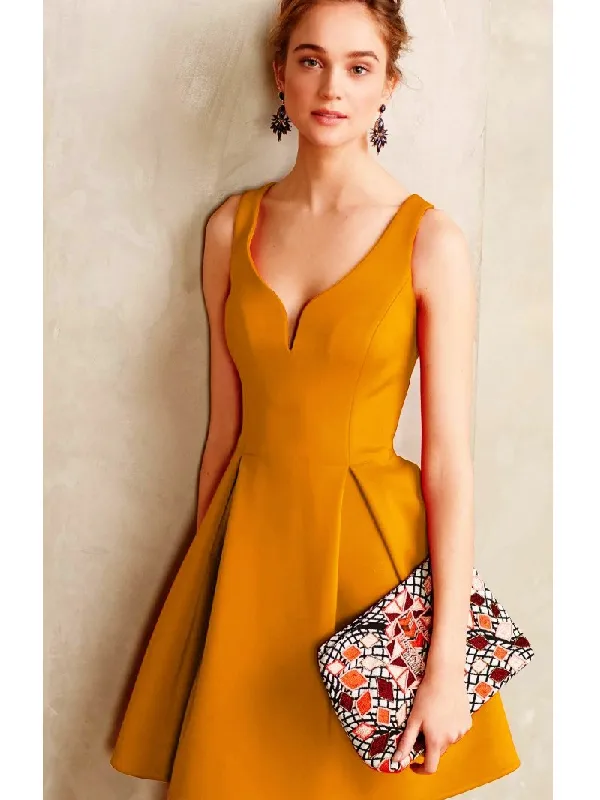 v neck grace dress