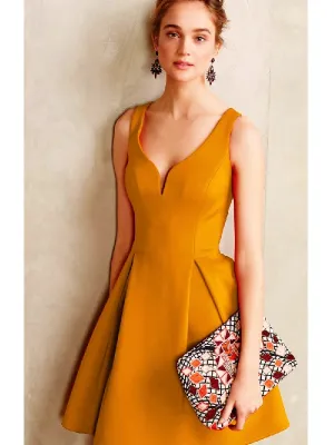 v neck grace dress