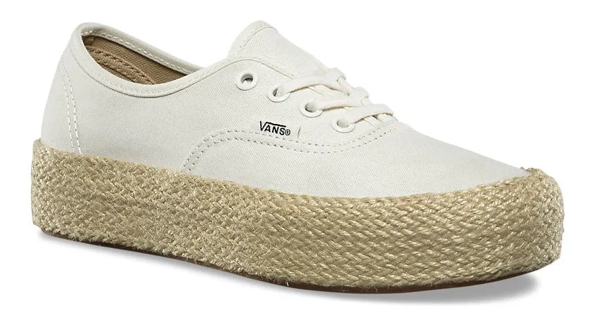 Vans Authentic Platform Espadrille Marshmellow
