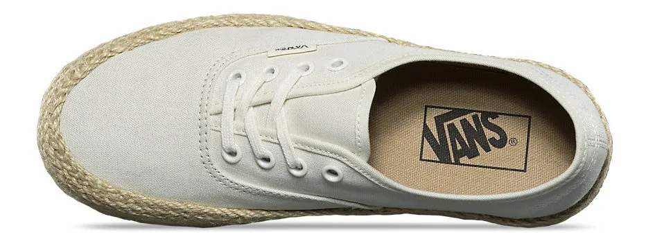 Vans Authentic Platform Espadrille Marshmellow