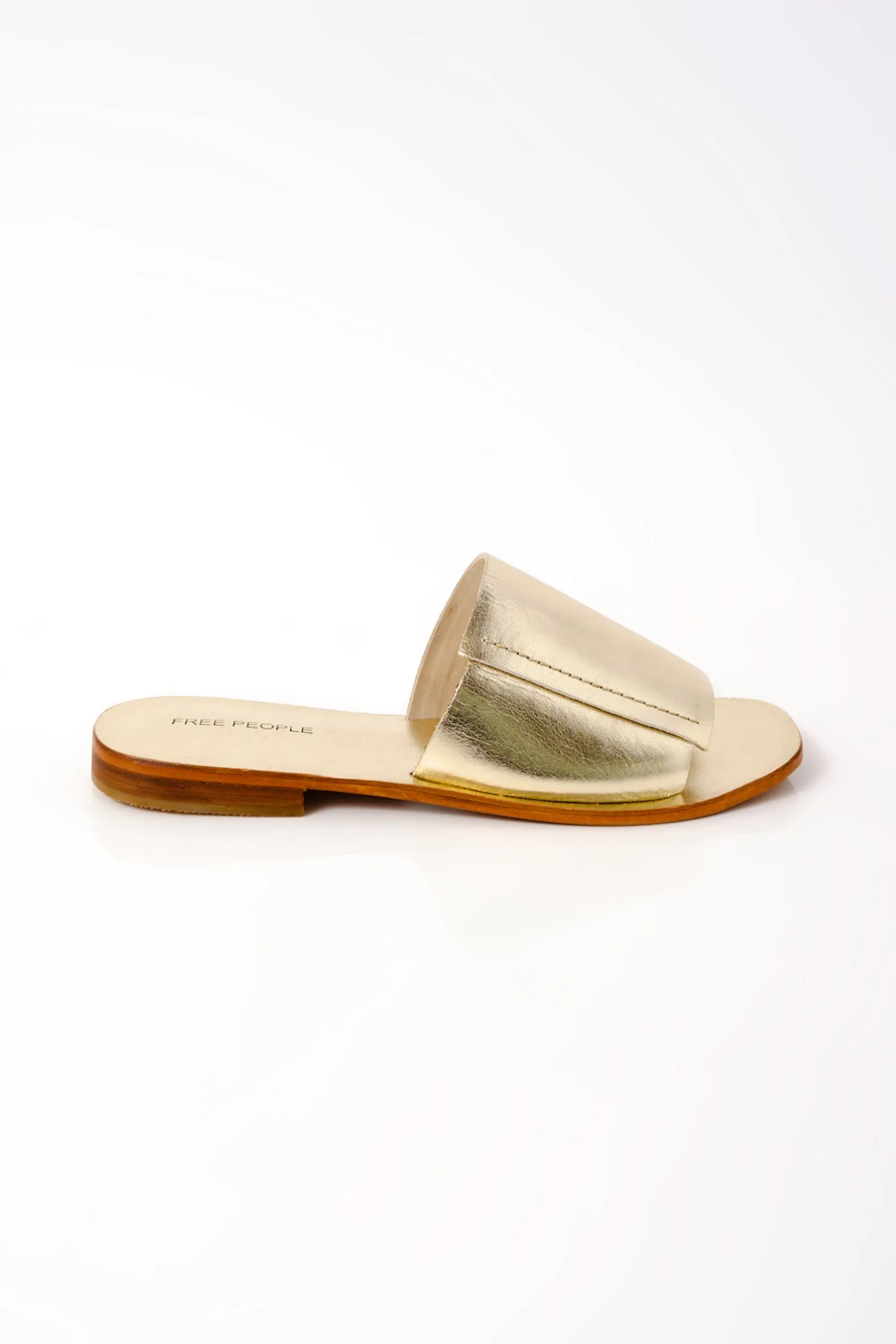 Verona Slide Sandal Gold