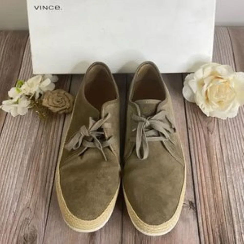 Vince Chandler Espadrille Sneaker, Size 10 M - Beige