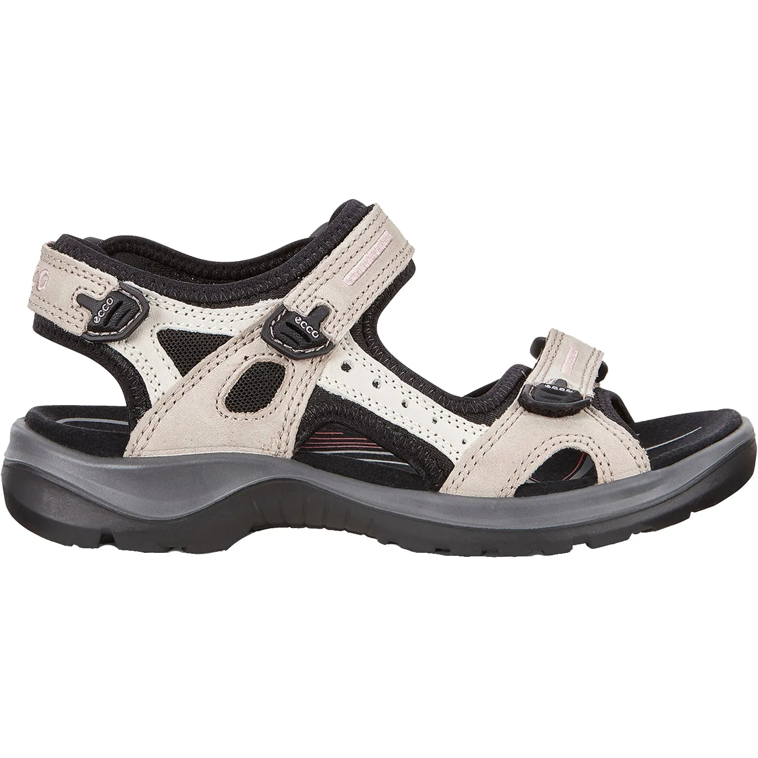 Women's Ecco Offroad Yucatan Atmosphere/Ice/White/Black Nubuck