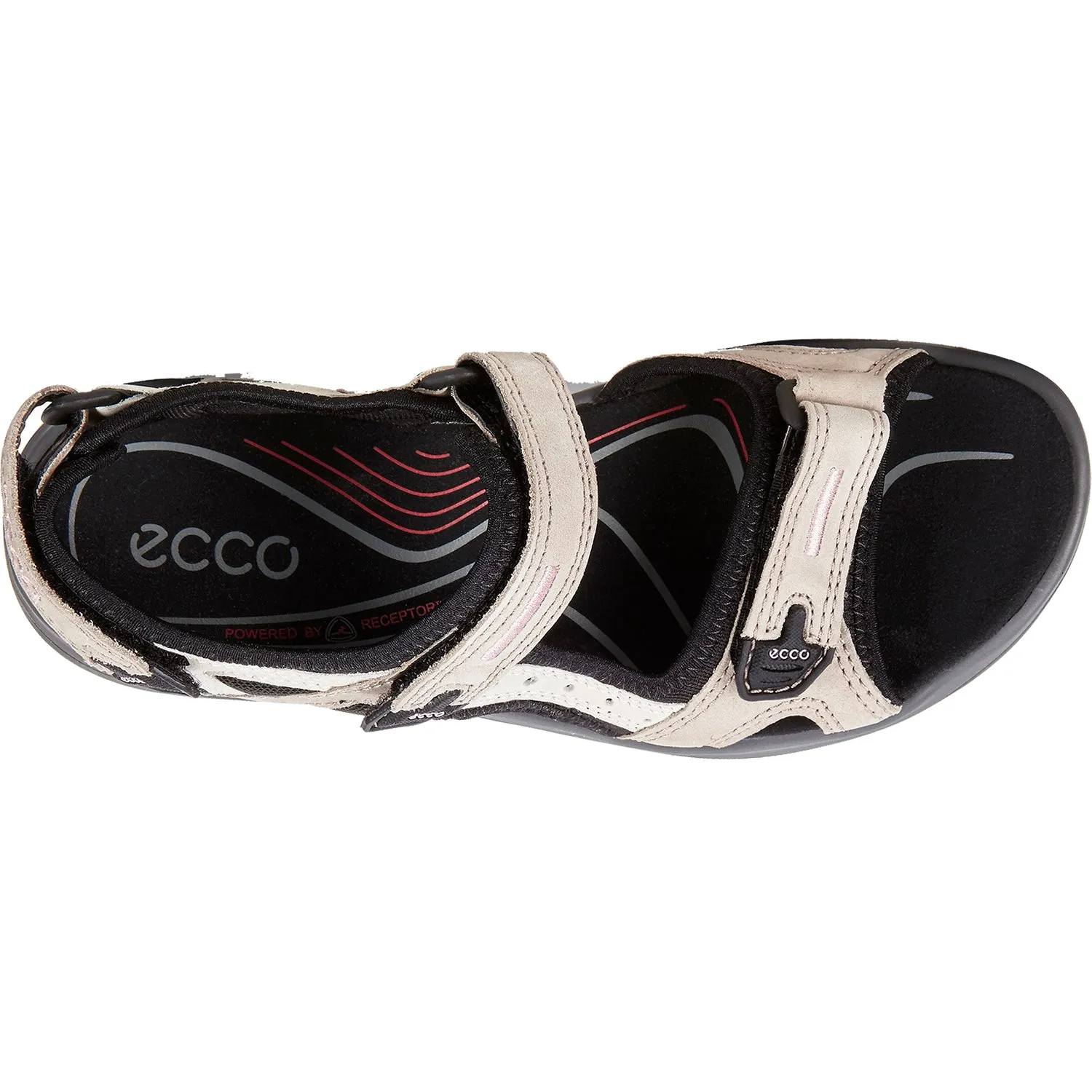Women's Ecco Offroad Yucatan Atmosphere/Ice/White/Black Nubuck