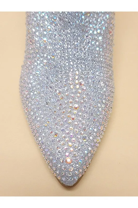 Women's Iceberg Rhinestone Casual Boots