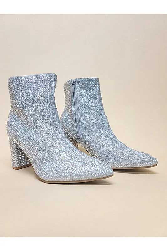 Women's Iceberg Rhinestone Casual Boots