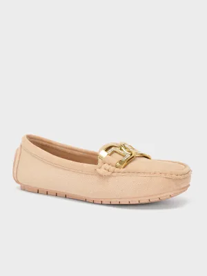 Womens "ALLIRA" Decorated Casual Moccasins