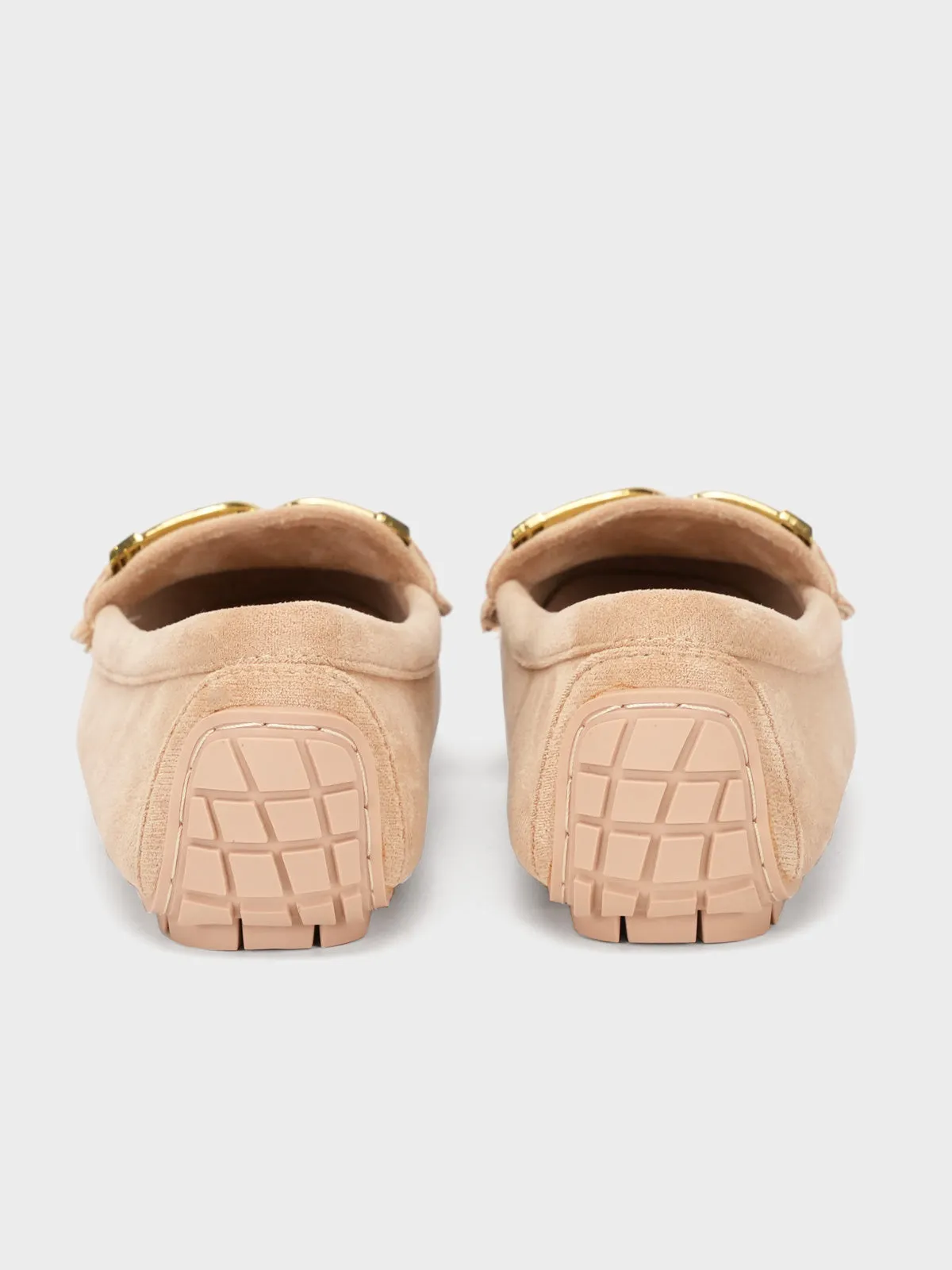Womens "ALLIRA" Decorated Casual Moccasins