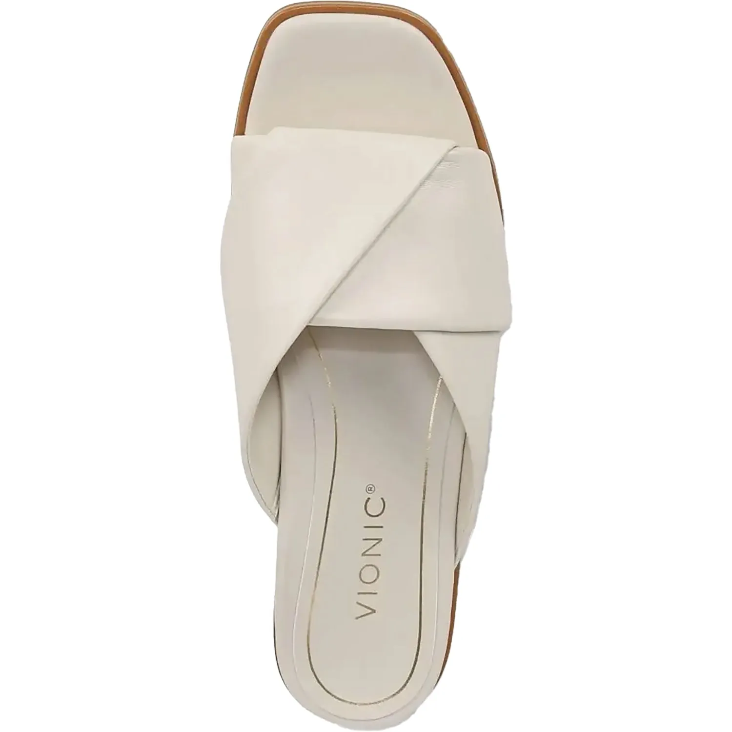 Women's Vionic Miramar Cream Leather