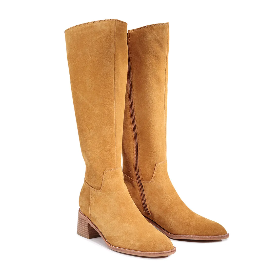WYOMING LEATHER LONG BOOTS