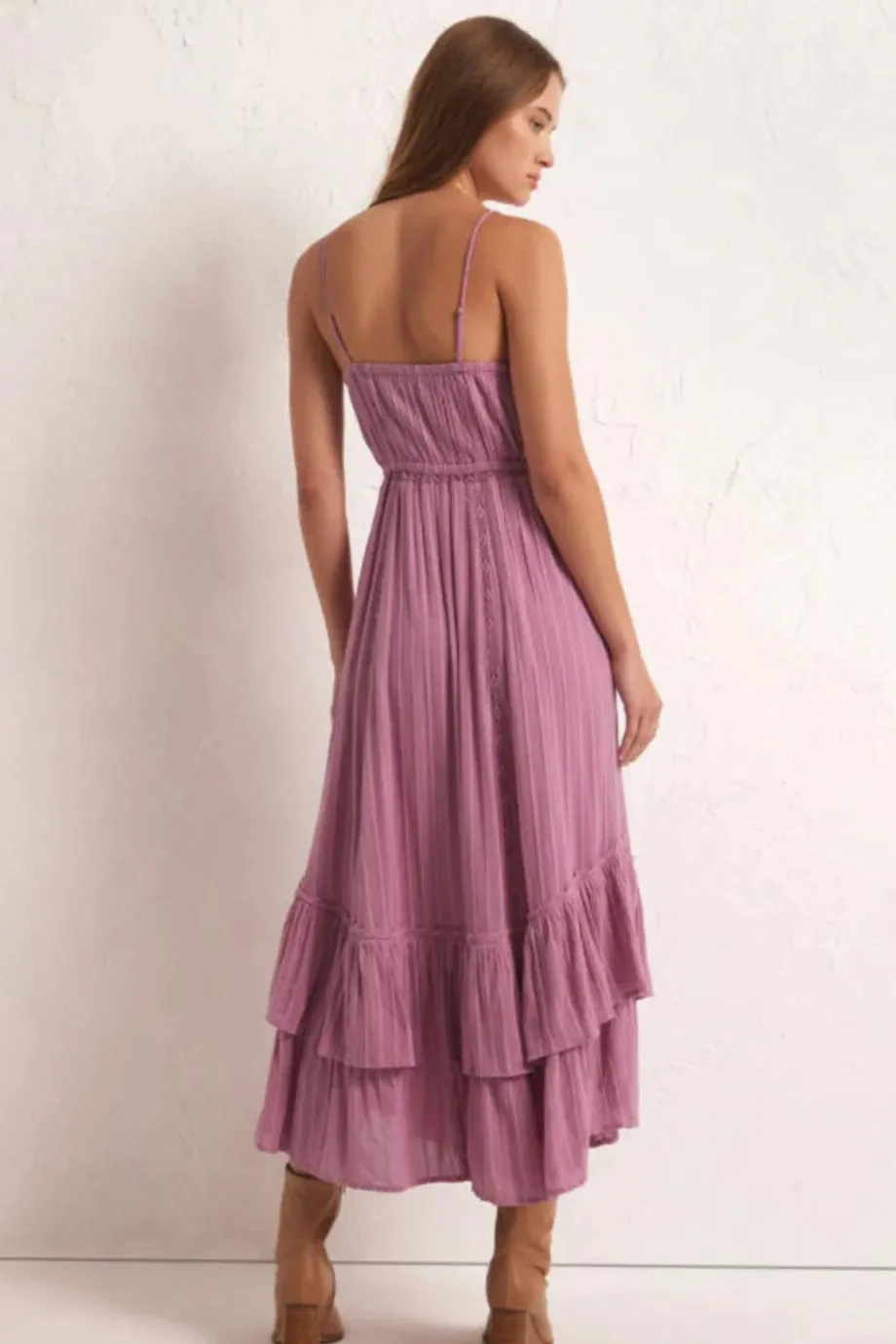 Z Supply Rose Maxi Dress | Dusty Orchird ROSE MAXI DRESS