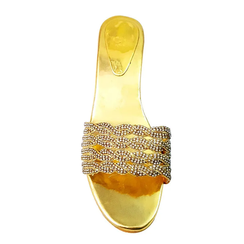 Zara Heels S42H - Gold
